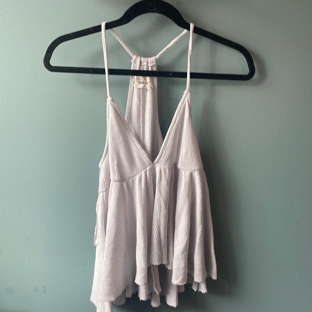 Urban Outfitters Waffle Babydoll Tank Top Size: S